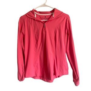 Bobby Jones Quarter Zip Pink Pullover S